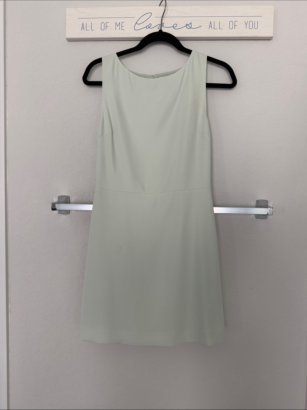 Aritzia Mint Sleeveless Sheath Dress
